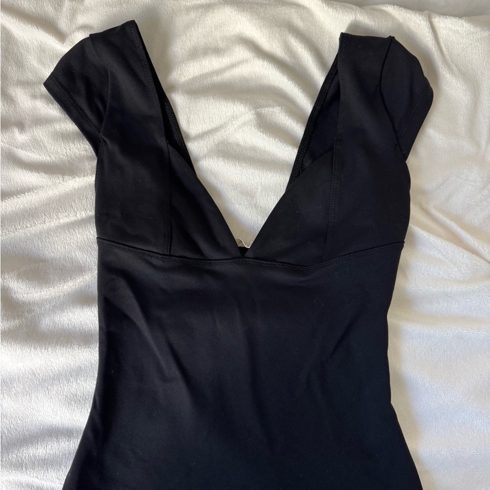 Free People Duo Corset Plunge Cami